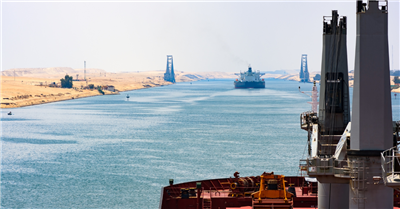 “Crisi di Suez”: per l’82% delle imprese ripercussioni  certe sul fatturato 2024