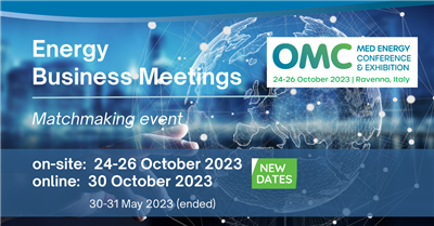 Energy Business Meetings a OMC 2023: nuove date (24-30/10/2023)