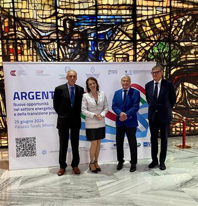 Italia e Argentina: Focus sul settore energetico. Incontro a Milano per consolidare le relazioni economiche e commerciali