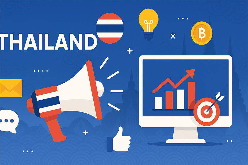 Strategie di digital marketing per il mercato tailandese